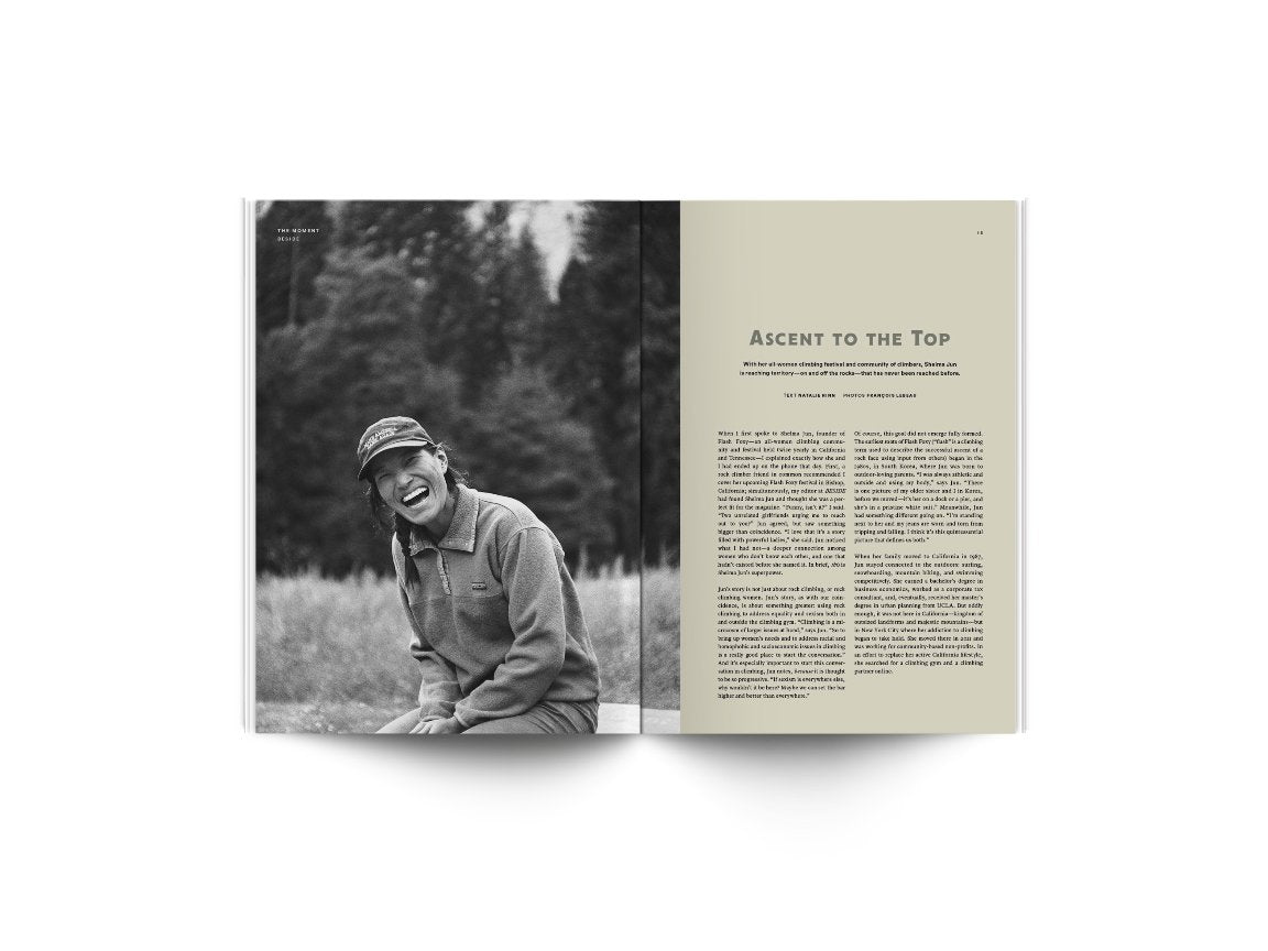 Canadian made magazine Beside with sample article.