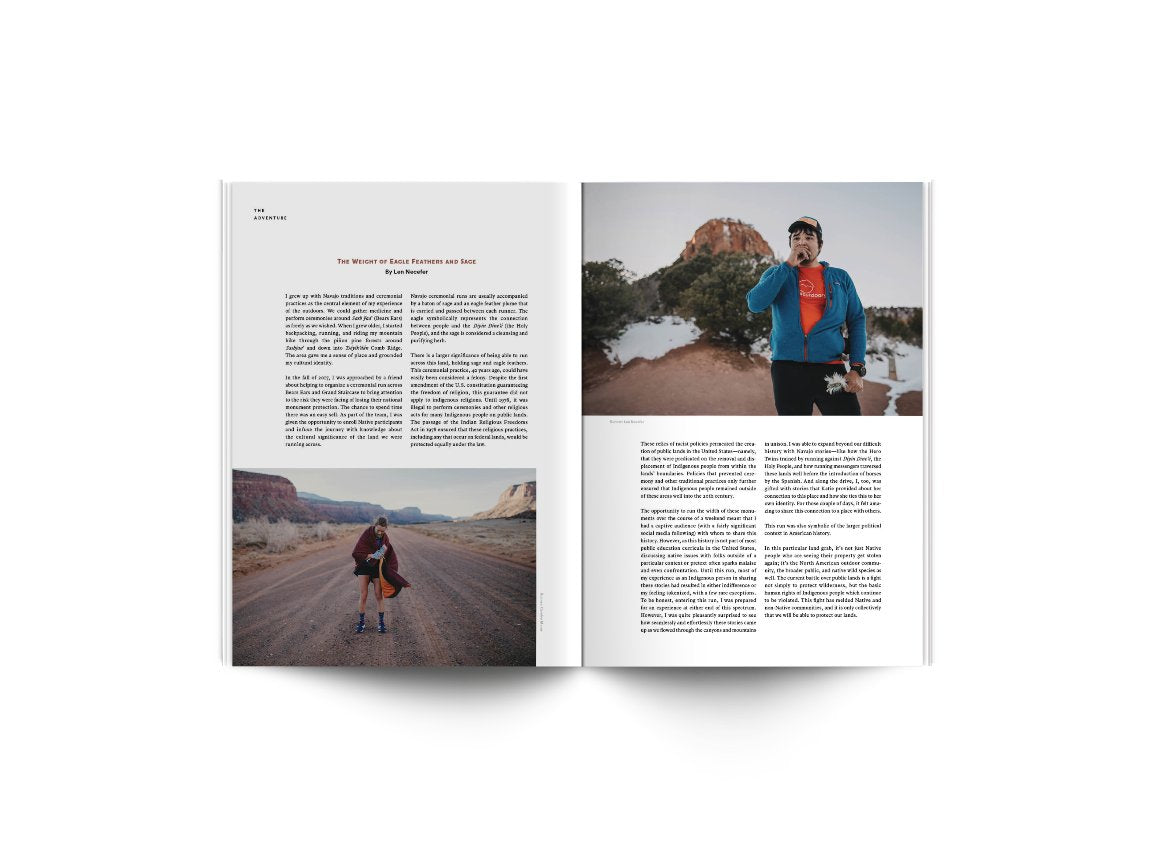 Canadian made magazine Beside with sample article.