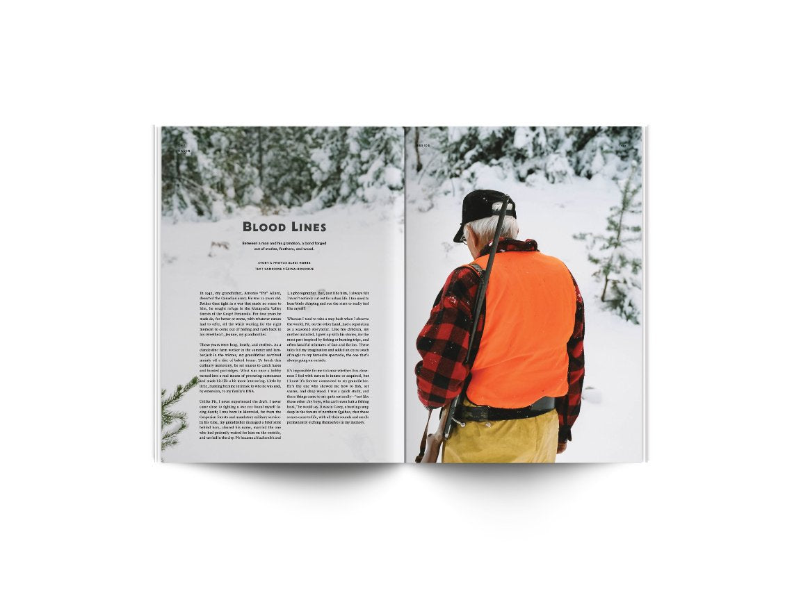 Canadian made magazine Beside with sample article.