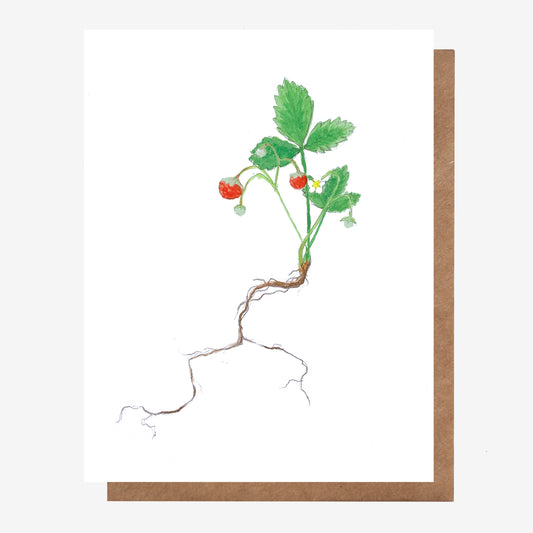 Wild Strawberries Card