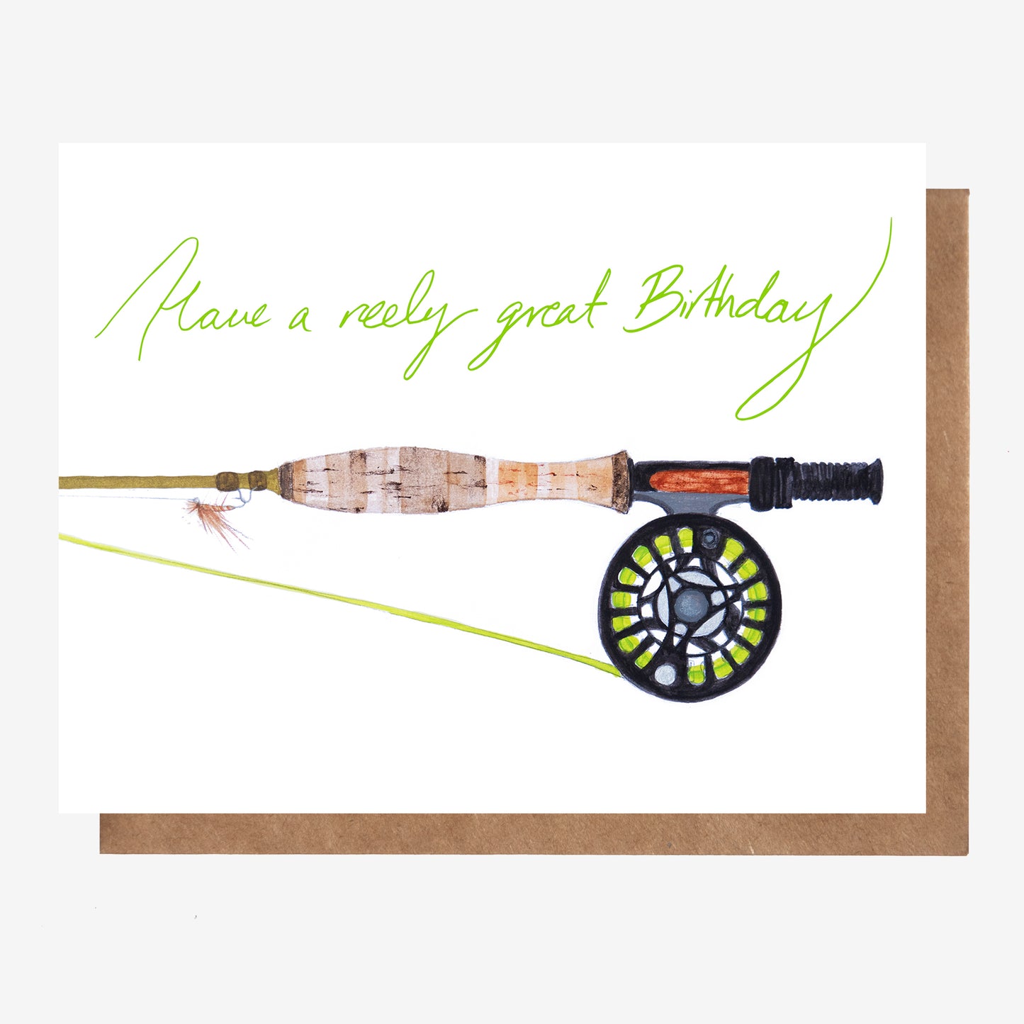 Reely Great Birthday Card
