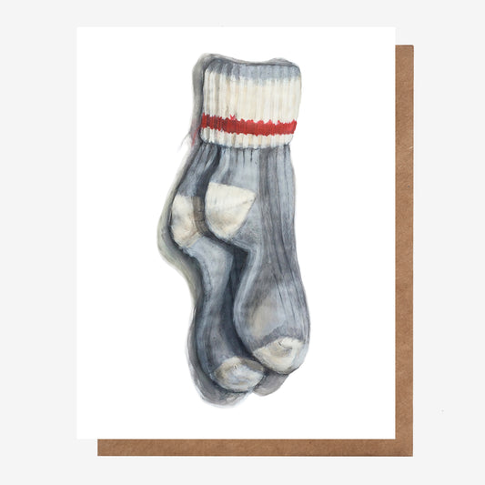 Wool Socks Card