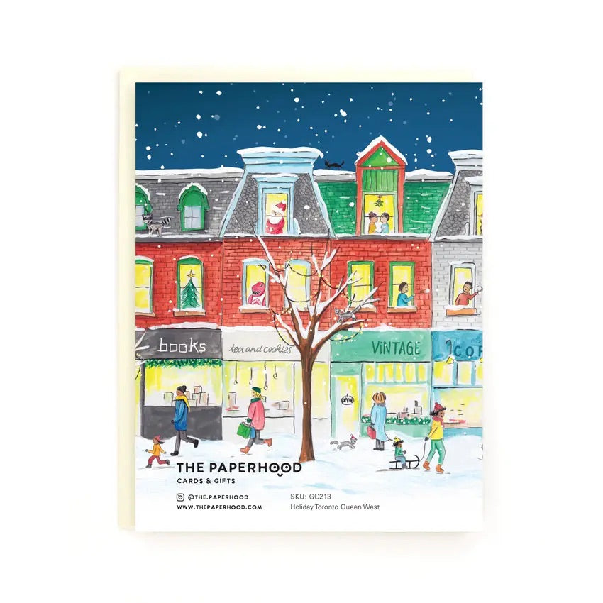 Toronto Queen Street Holiday Card