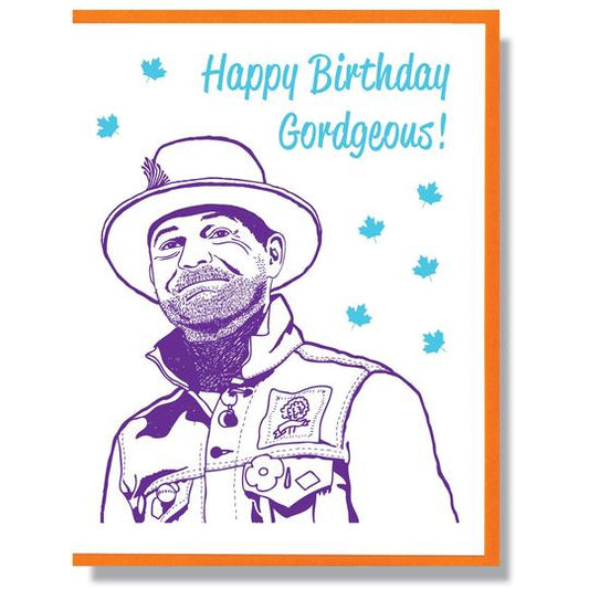 "Gord Downie" Birthday Card