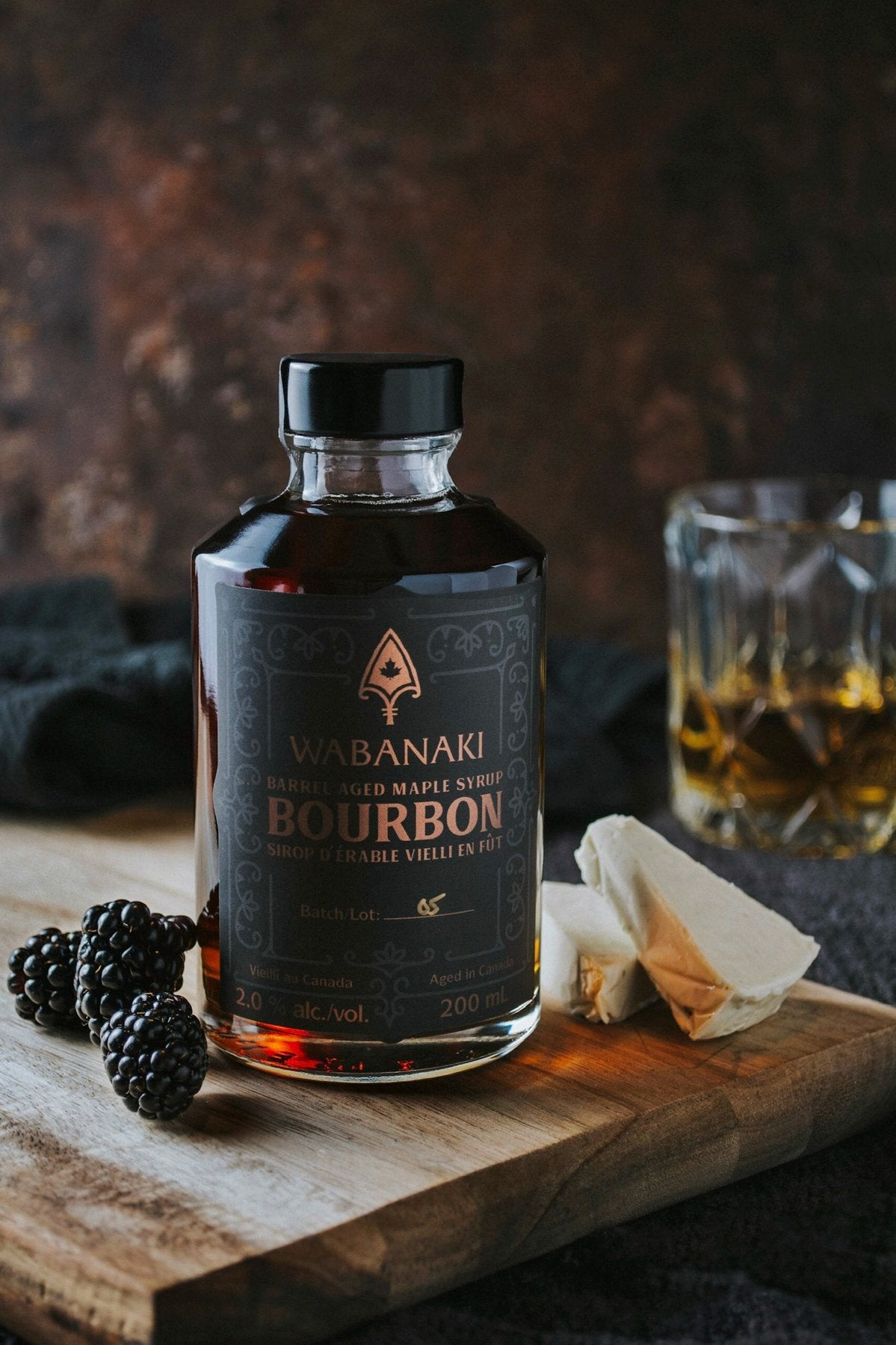 Barrel Aged Bourbon Maple Syrup