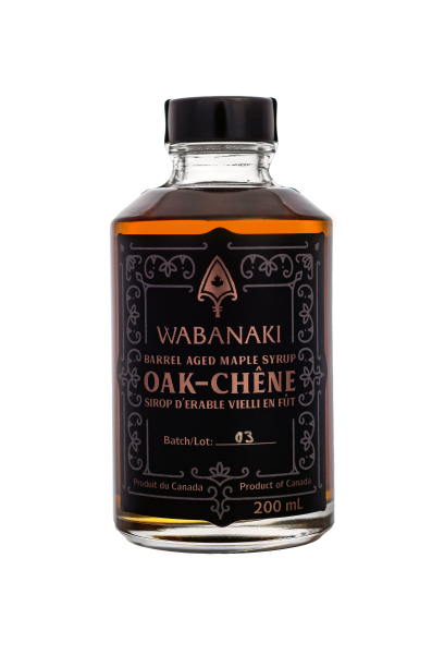Barrel Aged Toasted Oak Maple Syrup
