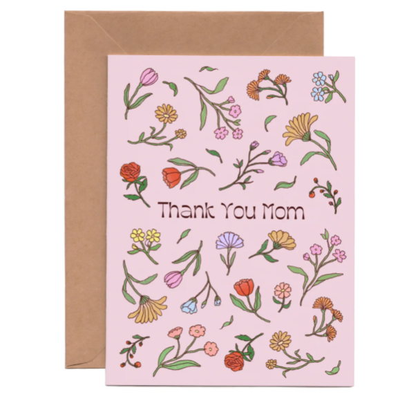 Flowers (EN/FR) Mothers Day Card