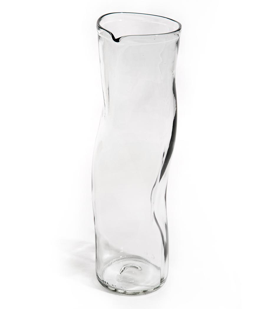 Wrinkle Decanter - Clear