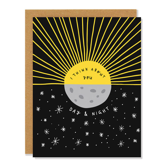 "Day and Night" Love & Friendship Card