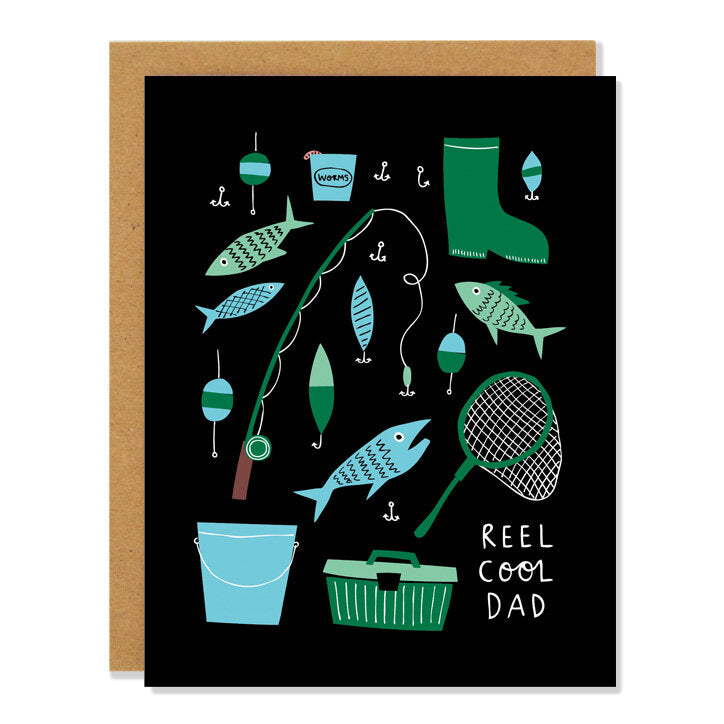 "Reel Cool Dad" Father's Day Card