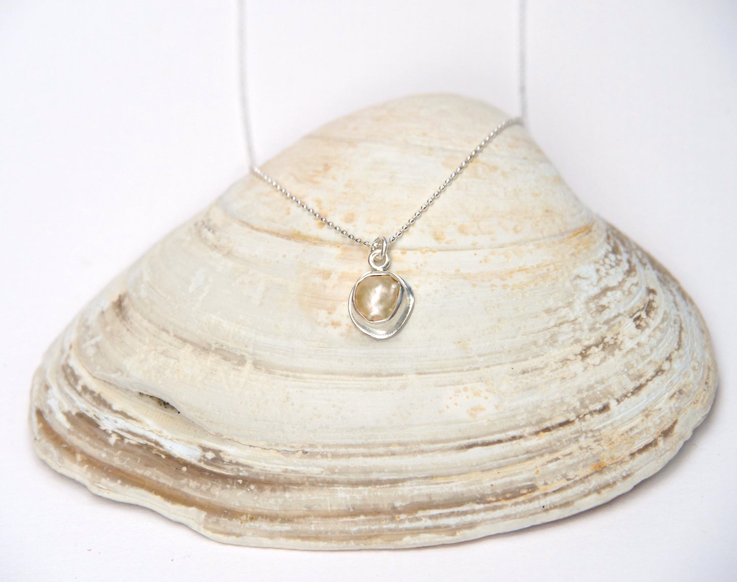 Tiny Sea Pearl Necklace