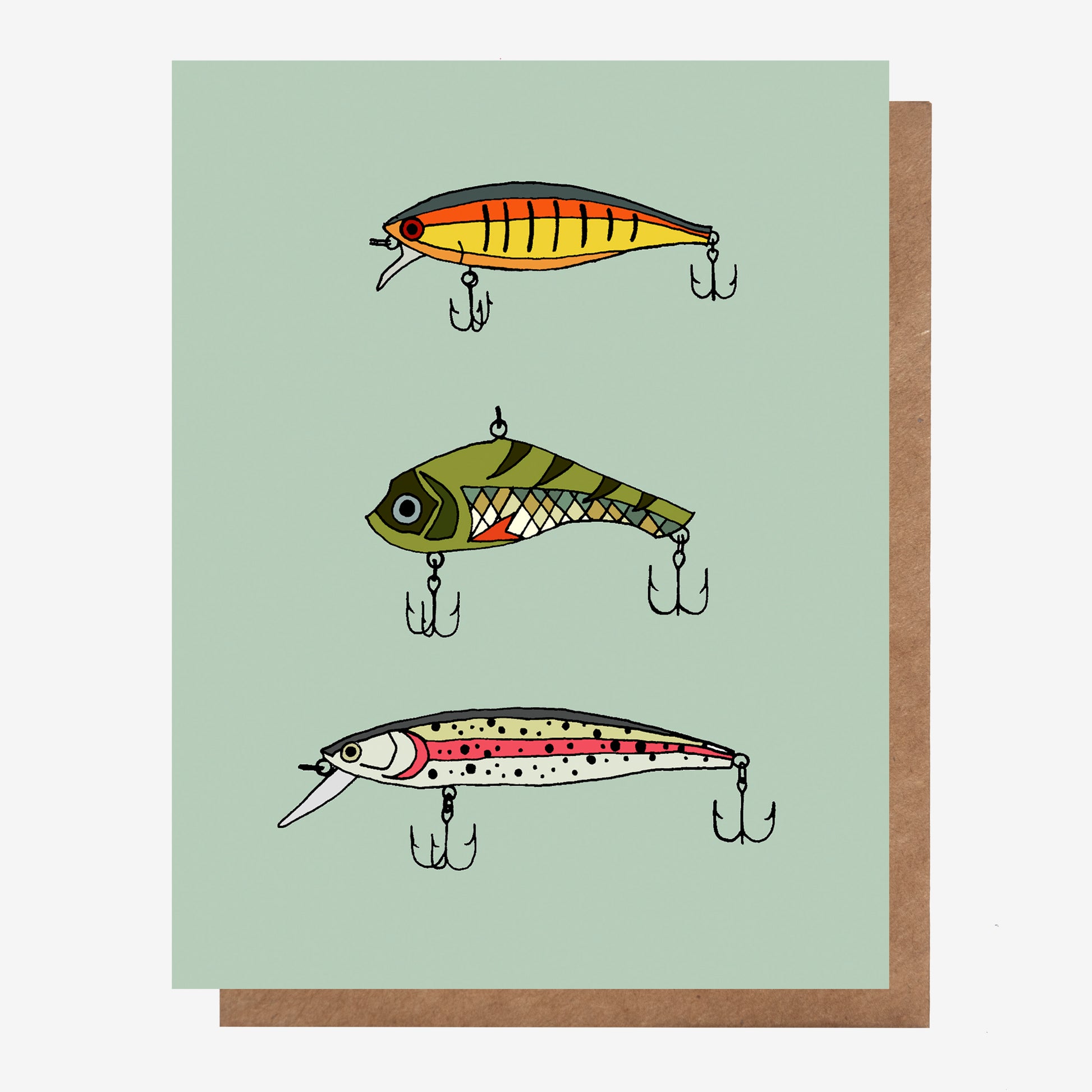 Lures Card by Coastal Card Co. - The Made in Canada Store - Coastal Card Co.