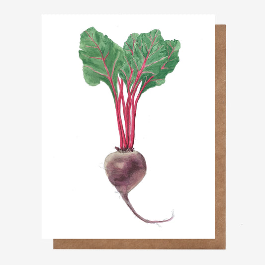 Beet Root Vegetable Card