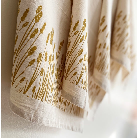 Organic Cotton Golden Wheat Napkin Set