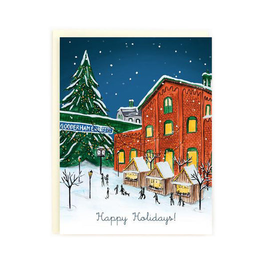 Distillery District Toronto - Holiday Card