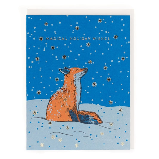 "Magical Fox" Holiday Card