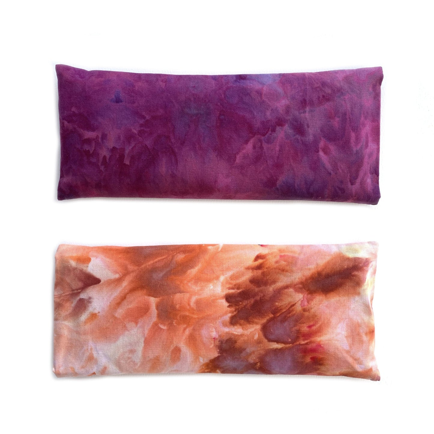 Lavender Eye Pillow - Hand-Dyed Pink/Purple