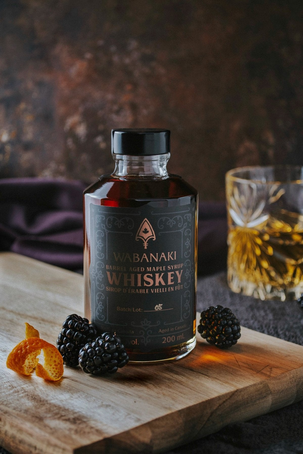 Barrel Aged Whiskey Maple Syrup