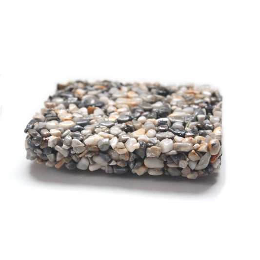 Made in Canada beach pebble soap dish