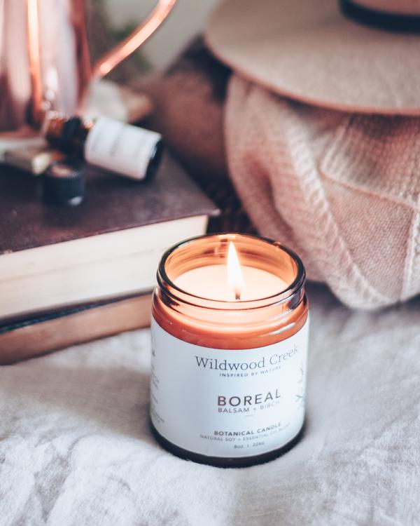 Boreal Botanical Candle