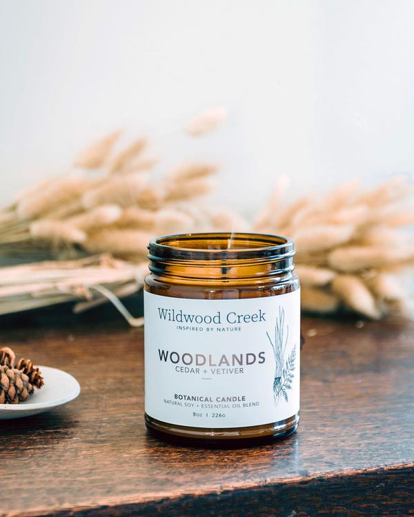 Woodland Botanical Candle